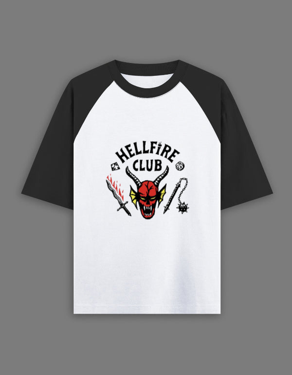 HellFire Club Oversized Raglan - 180GSM