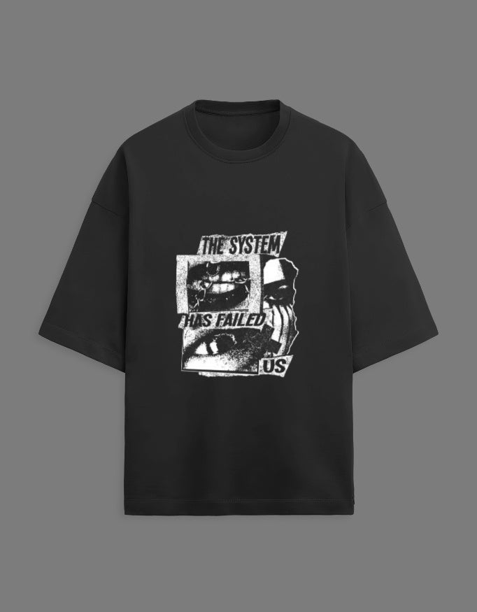 Broken Society Terry Oversized Tee - 260GSM