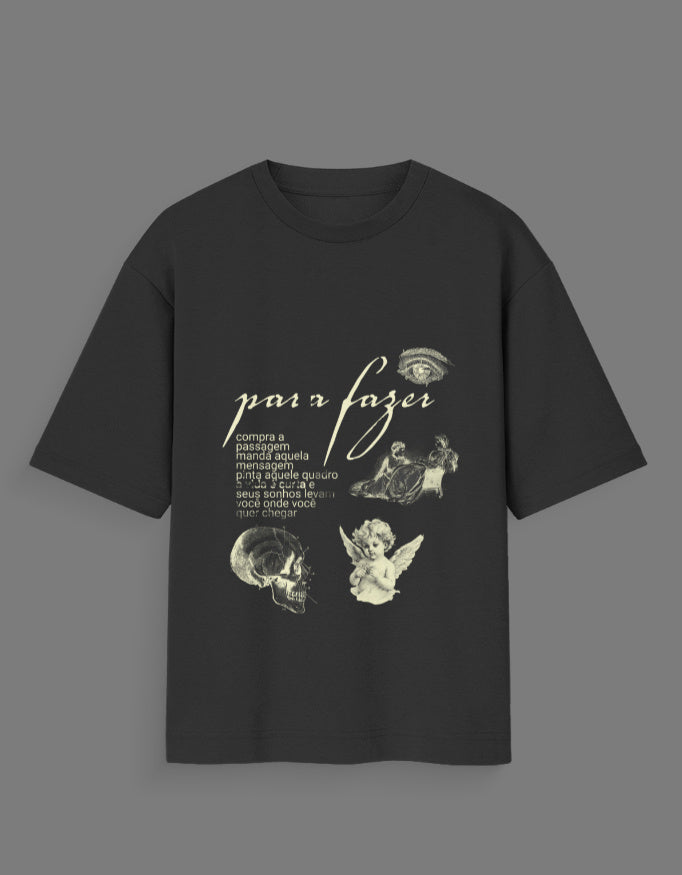Skull n Angel Classic Oversized Tee